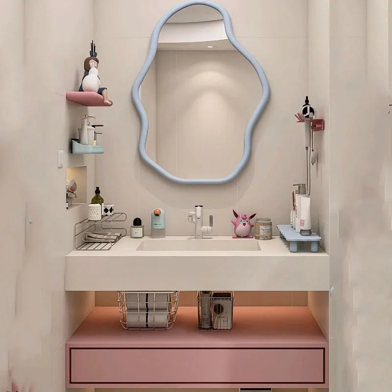 Modern Luxury Bathroom Cabinet Organizer Storage Vanity Dressers Makeup Cupboard Skincare Drawers Archivadores Home Furniture