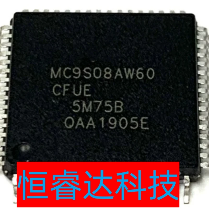 

2 шт. оригинальные MC9S08AW60CFUE QFP-64 QFP MC9S08AW60 QFP64 SMD
