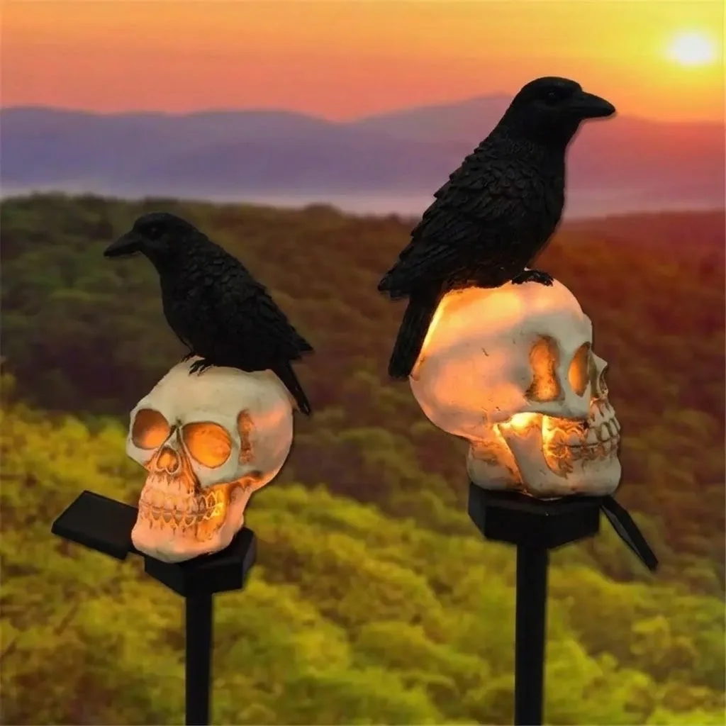 Spooky Halloween Outdoor Light Skeleton Ghost Horror Grimace Party Decor for Courtyard Home Holiday Lighting Garden Decoration