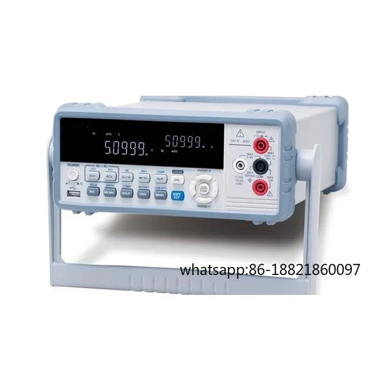 

Пяти- и полузначный цифровой амперметр с двойным дисплеем GDM-8352, двойное измерение