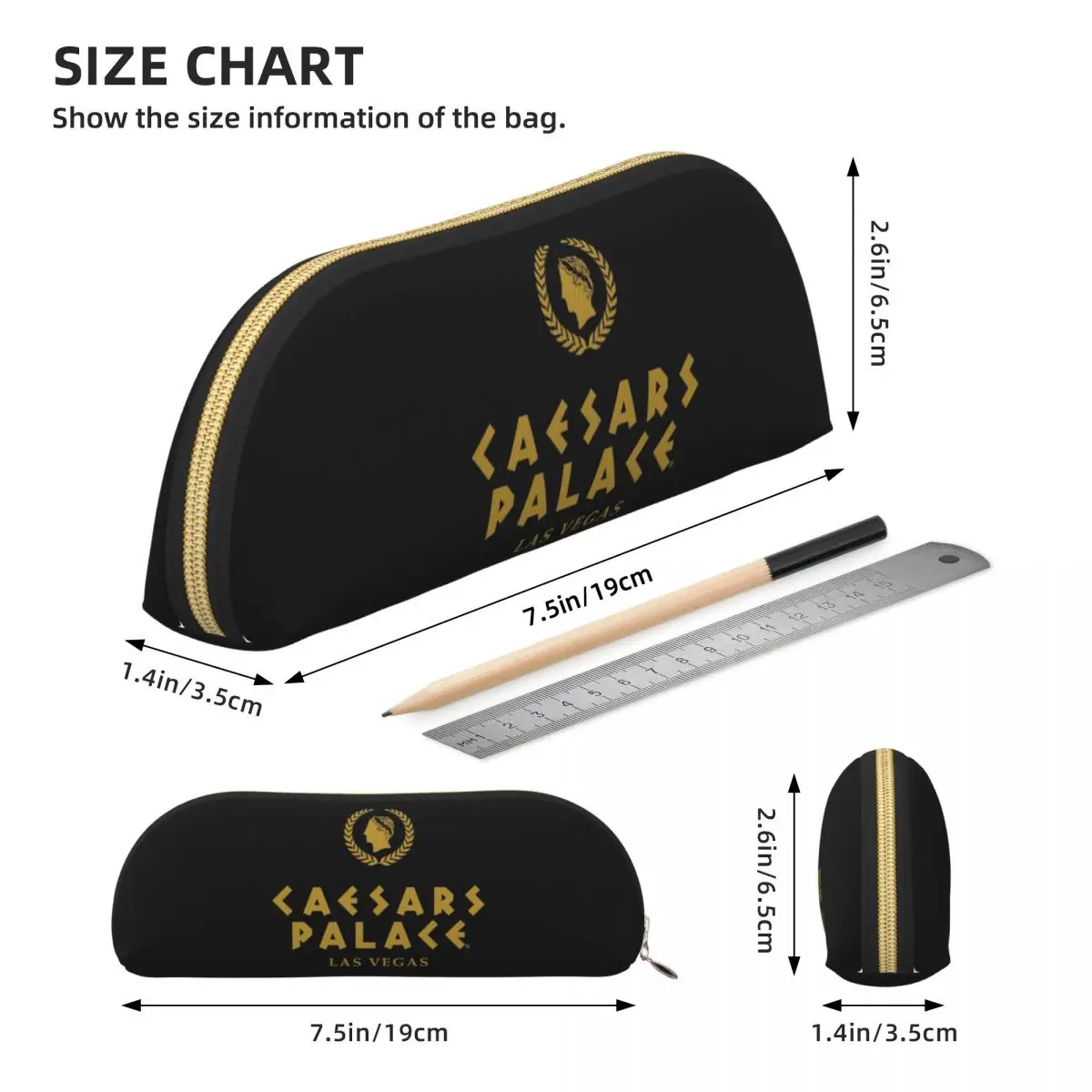 مقلمة قصر سيزارز، حقيبة أقلام رصاص، لوازم مكتبية للتخزين، صندوق تخزين كبير، حقيبة أقلام رصاص للمدرسة الصبي والبنات