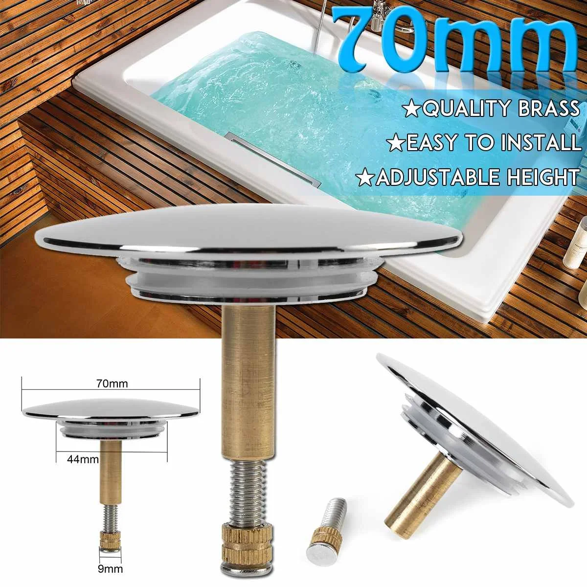 Stainless Steel Sink Strainer Waste Plug High Quality Sink Water Filter Waste Collector Drain Stop Kitchen Sink Accessories