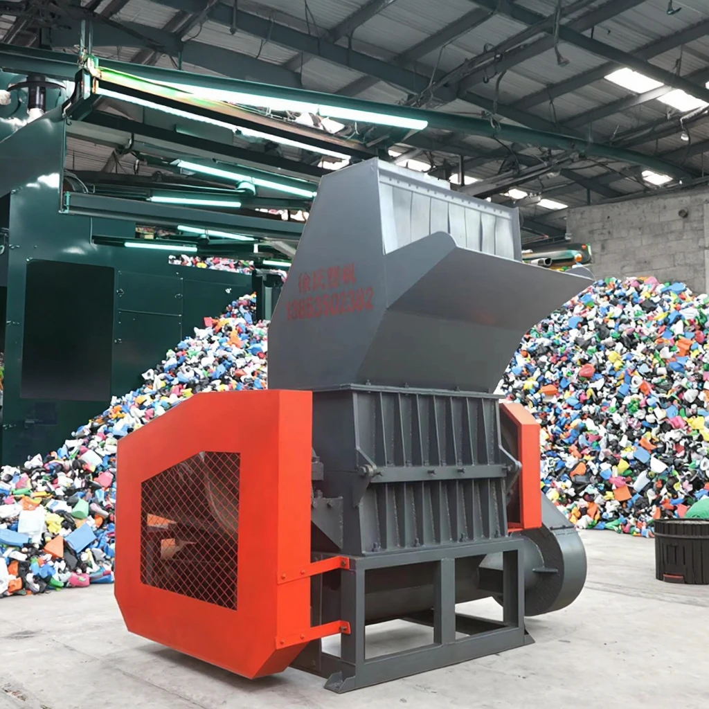 Recyclable Plastic Grinder Crusher Machine Automatic Home Use Shredder for PP PE Gear Engine Core Components New  Condition