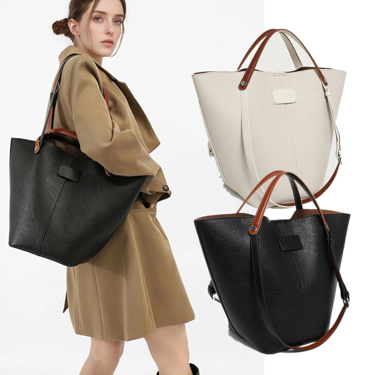 Maxdutti حقائب امرأة 2026 موضة السيدات التنقل سعة كبيرة دلو حقيبة يد المرأة حقيبة ساعي حقائب الإناث للمرأة #1