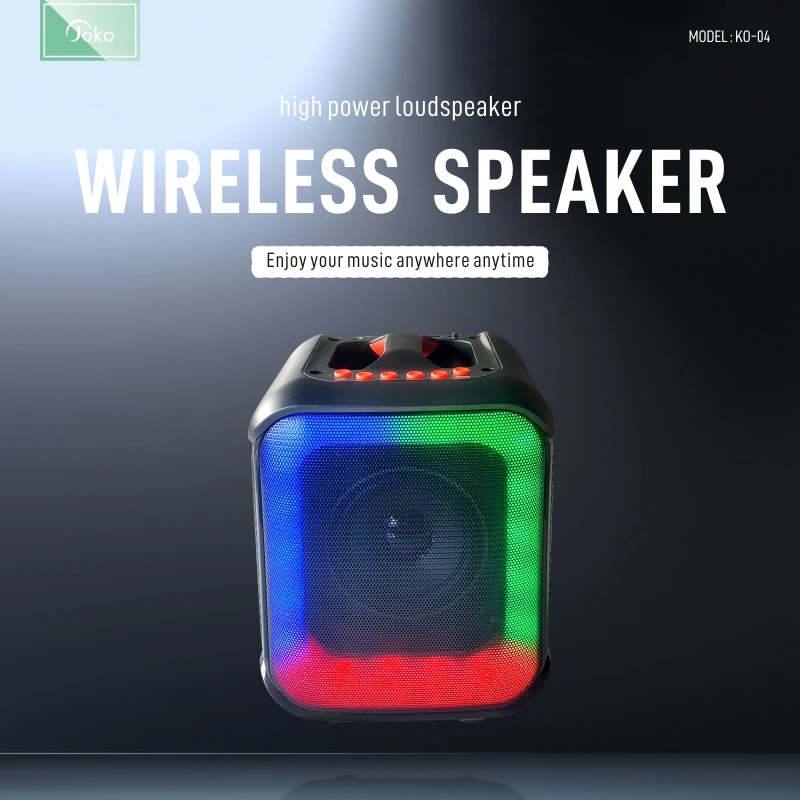 

Outdoor Portable Bluetooth Speaker Stereo 5W High-power Wireless Bluetooth RGB Light Supports Multiple Playback Modes Speakers