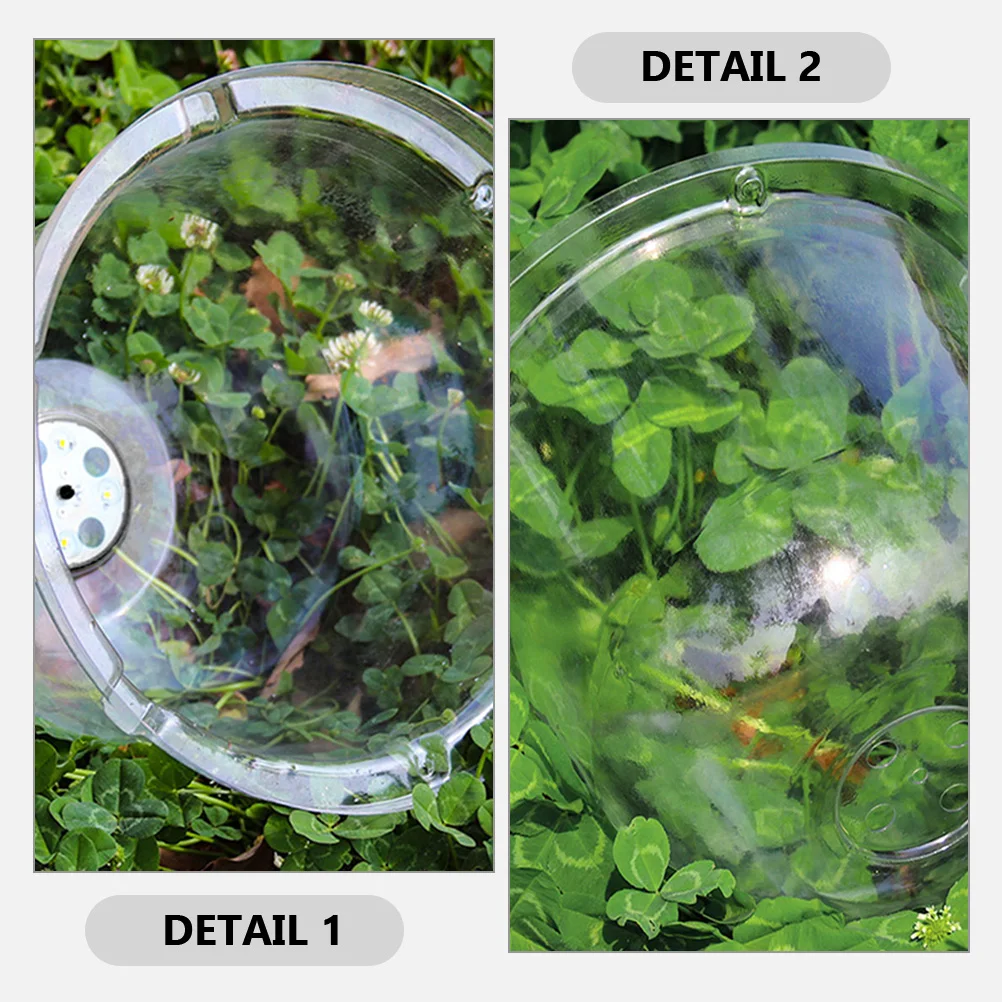 

6 Pcs Plants Nursery Dome Cloche for Seedling Flowerpot Cloches Parts