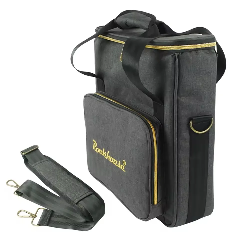 

For 12 Inch Vinyl Records Storage Bag LP Vinyl Records Travel Carrying Case Waterproof CDs Organizer Bags Up To 45 Vinyl Albums