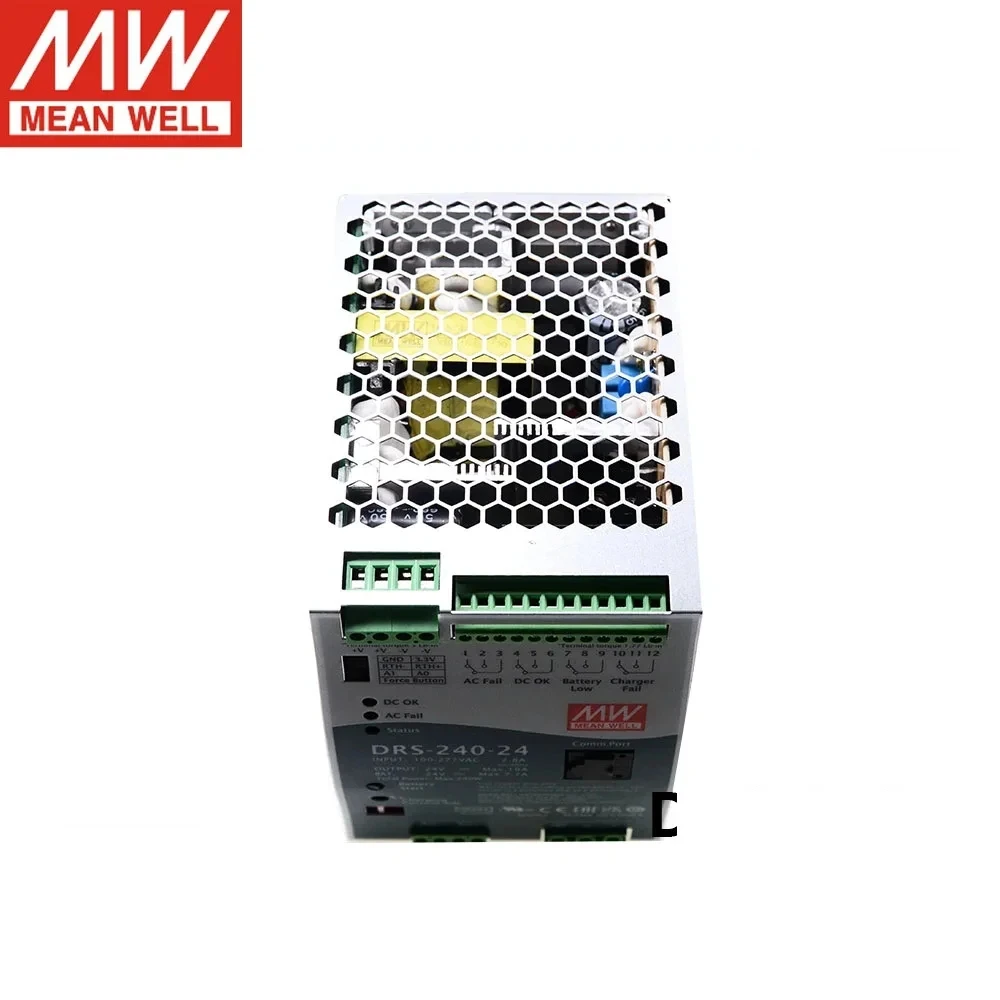 MEAN WELL Switching supply DRS-240 Series DRS-240-12 DRS-240-24 DRS-240-36 DRS-240-48 All-In-One Intelligent Security Power