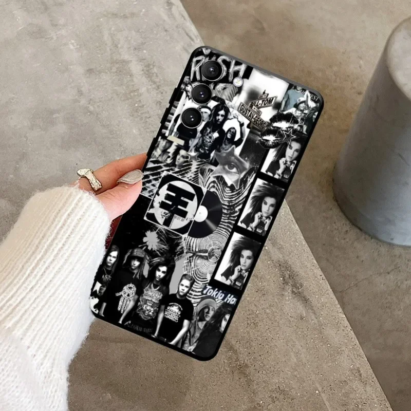 Tom Bill Kaulitz Tokio Hotel Phone Case For Samsung Galaxy S22 23 21 S20 FE Ultra S10 S9 S8 Plus S10e Note 20Ultra 10Plus Cover