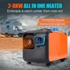 ディーゼル車用エアヒーター,5kW,8kw,12v,24v,220v,3in 1,バス,車,ボート,トラック,rv,送り,駐車場ヒーター 1