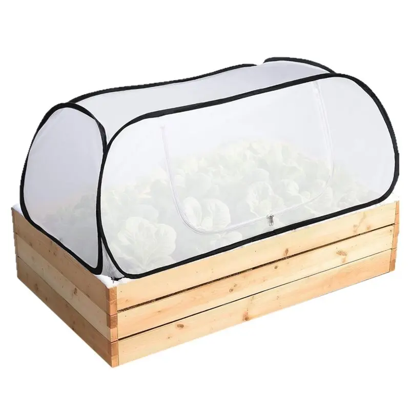 M11K-Cold-Proof Plant Protectors For Raised Garden Beds, Winter Garden Rows Plant Covers For Snow Frost Protection Vegetables