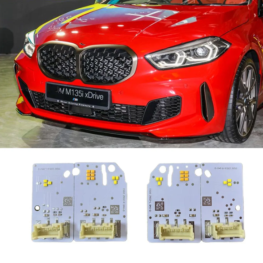 

Daytime Running Light Turn Signal Boards For BMW 1 2 Series F40 F44 Gran Coupé 118i 218i M235iX LED Headlight Angel Eyes White
