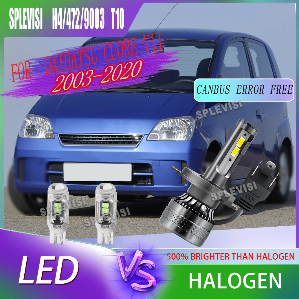 

robust silent fan LEDs Experience 500% brighter than Halogen For DAIHATSU CUORE VII 2003 2004 2005 2006 2007 2008 2009 2010-2020