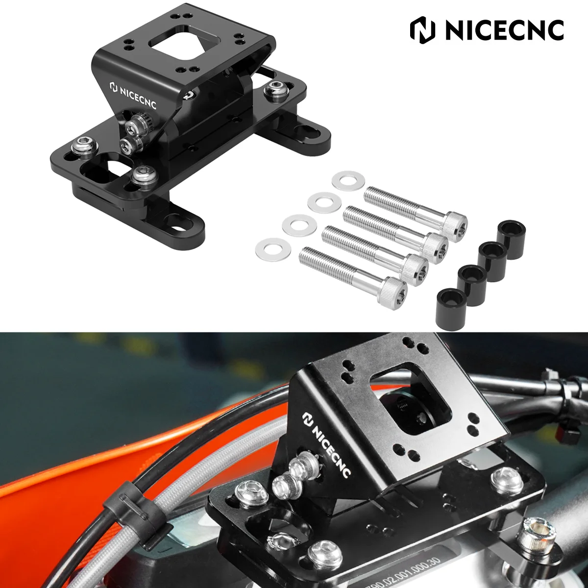 

Universal GPS Stout Mount For KTM EXC 300 EXC-F 350 SX 125 SX-F 450 690 1290 GasGas EC 300 Beta RR For Husqvarna FE FC 350 701