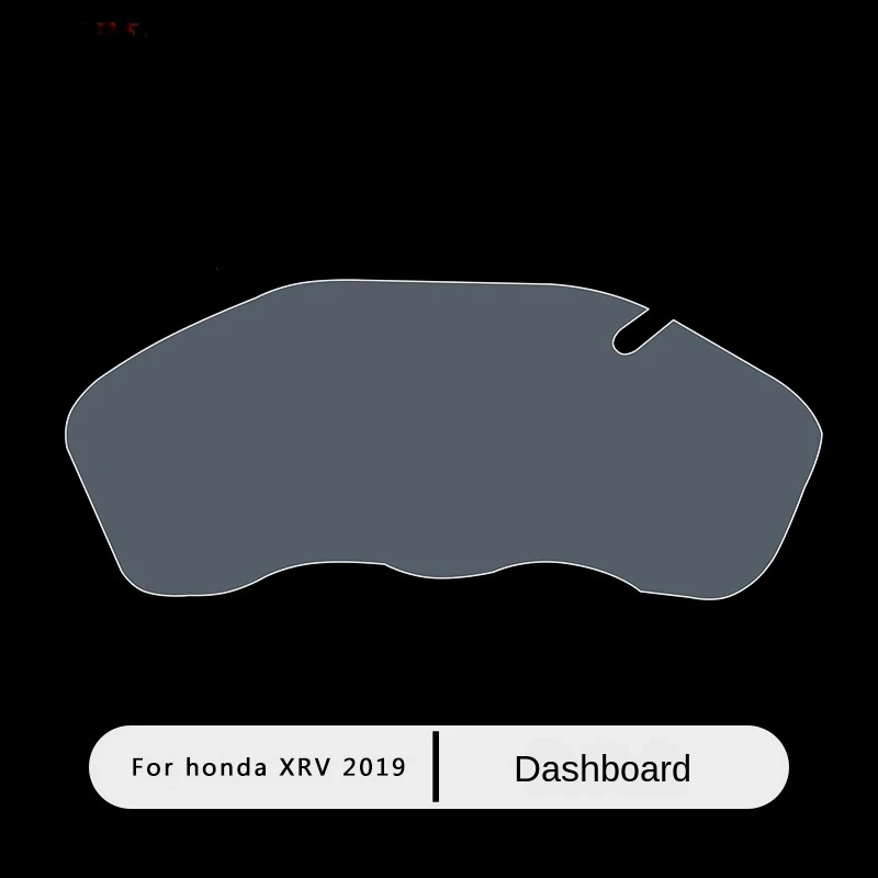 Car Film Interior Air Conditioner Liquid Crystal Dashboard Navigation Screen TPU Protective Film For Honda Vezel HRV 2019 2020