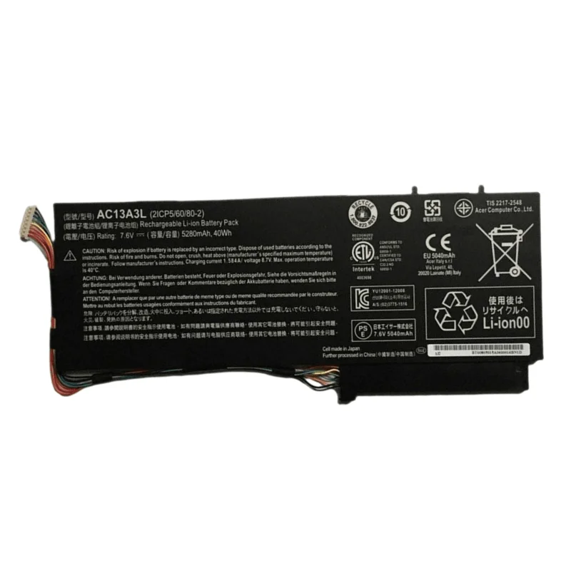 Authentic AC13A3L Battery Suitable for Acer Aspire P3-131 P3-171 X313 X313-E X313-M P3-171