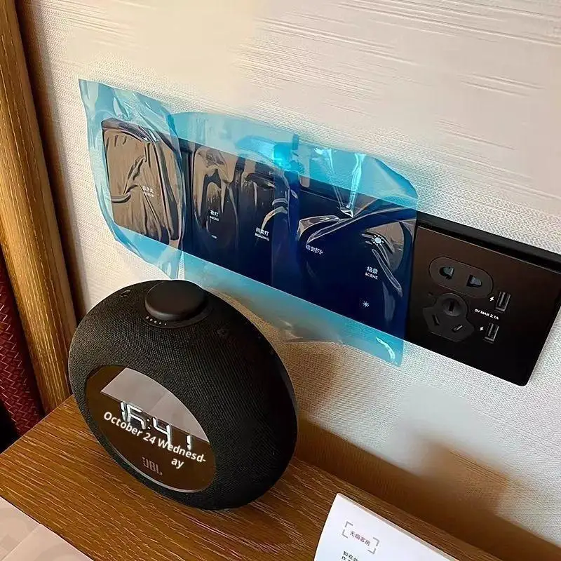 شريط لاصق حاجز حماية للأسنان، غشاء عزل للاستعمال مرة واحدة، فيلم حاجز الوشم البلاستيكي المقاوم للماء #3