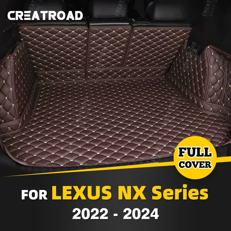 

Auto Full Coverage Trunk Mat For LEXUS NX 2022 2023 2024 Car Boot Cover Pad Cargo Liner Interior Protector Accessories