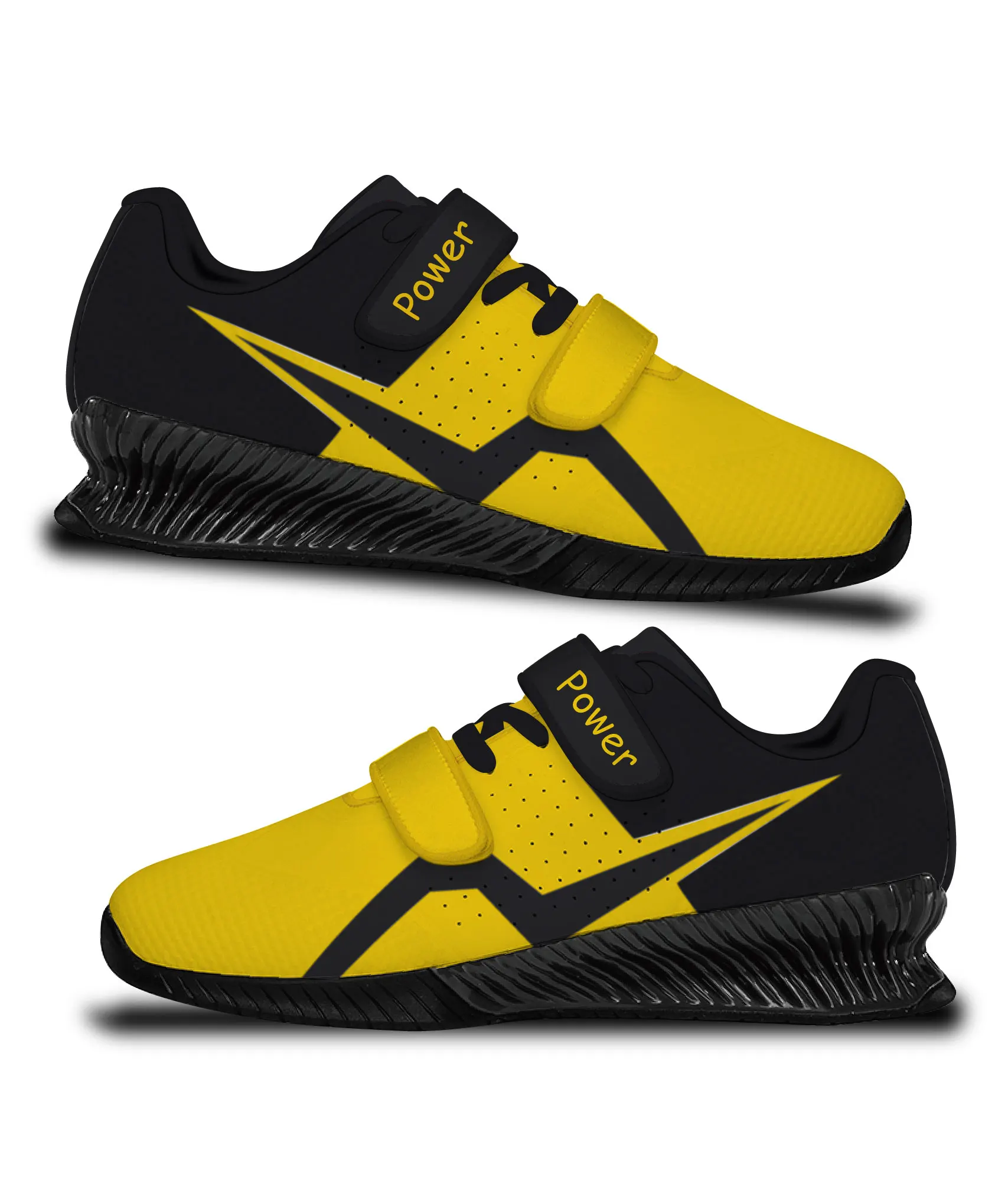 New Men's Weightlifting Shoes Indoor Training Weightlifting Shoes Comfortable Fitness Squat Hard Pulling Shoes Size 39-46