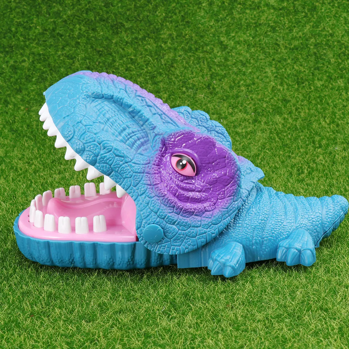 

1Pcs Dinosaur Biting Finger Prank Game Party Novelty Trick Fun for Kids Boys Girls Creative Biting Finger Toy Dinosaur Head Toy