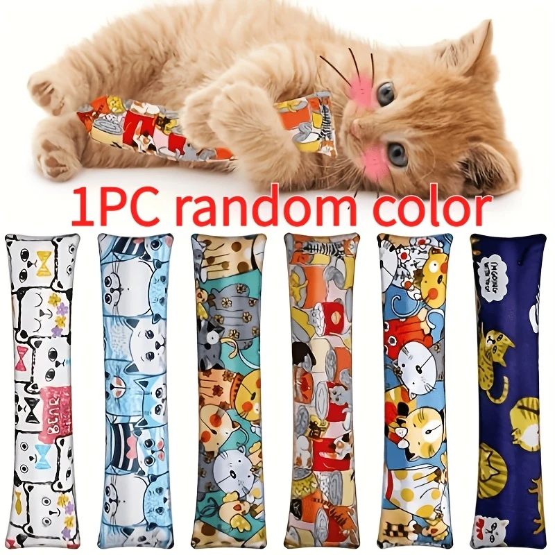 Random Color Pet Toy Pillow Cat Scratching Pad for Solo Play And Intimate Interaction to Keep Your Feline Happy And Soothing