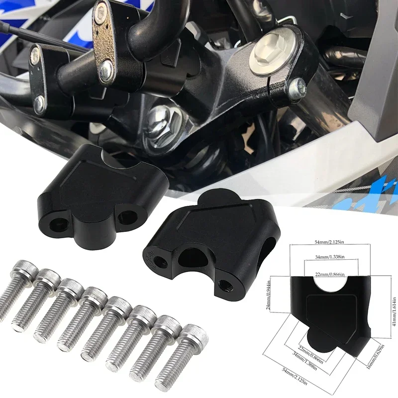 

For SUZUKI DL1000 DL650 DL250 Motorcycle Riser Clamps Raised Rear Shift Brackets CNC Aluminum Modification Accessories