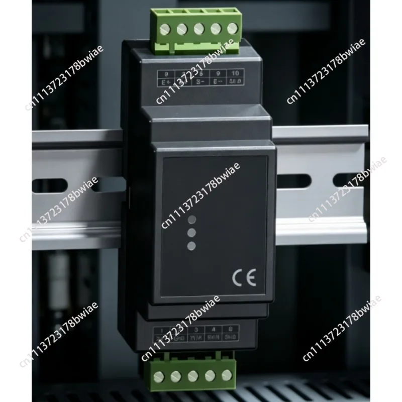 Load Cell Amplifier 24-bit AD Weighing Transmitter Weight Sensor Voltage Current Converter RS232 or RS485 Modbus RTU Din Rail