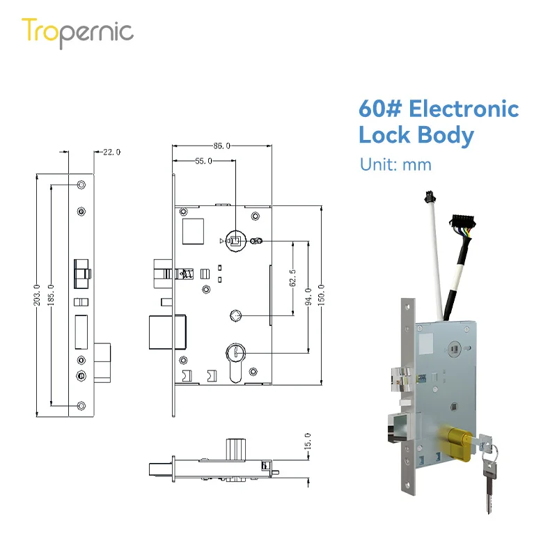 Digital Glass Smart Guangdong Hyh Hardware Rfid Key Card Portable Electronic Hotel Door Lock System