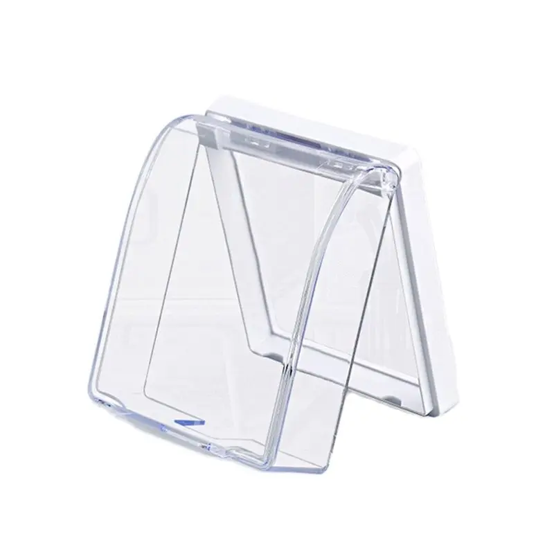 Portable 86 Type Switch Protective Cover Waterproof Self-Adhesive Socket Protector Power Outlet Transparent Plug Box for Home