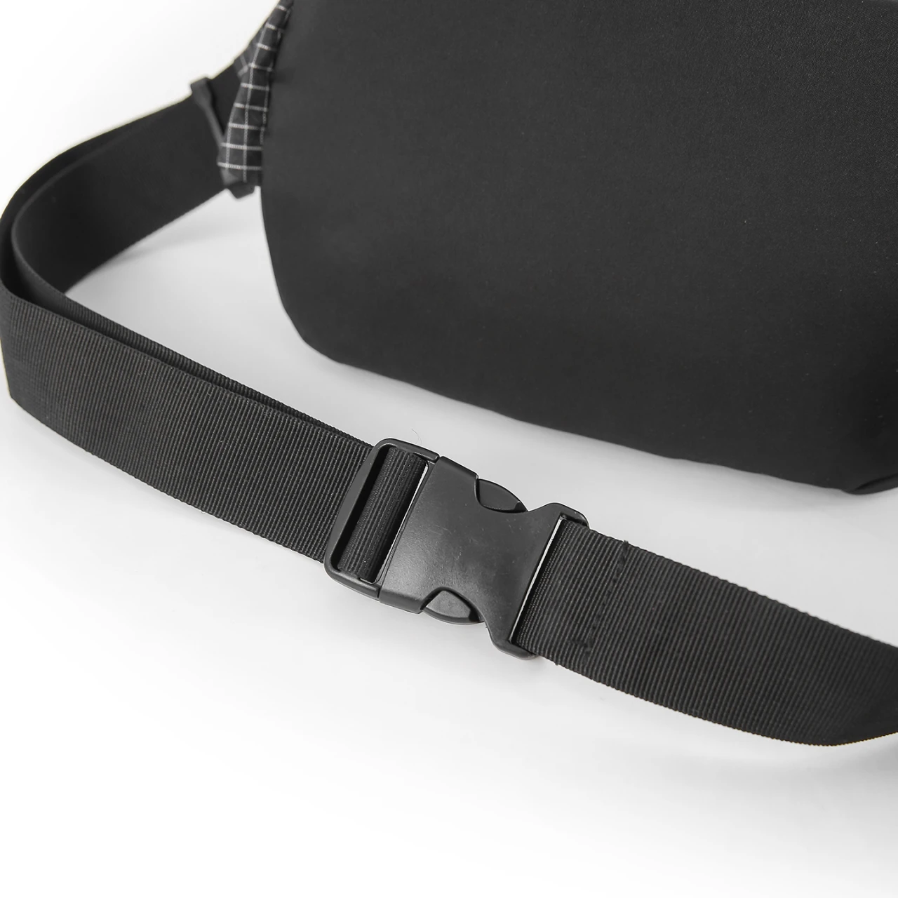 حقيبة كروس عالمية جديدة للرجال والنساء حقيبة رياضية أنيقة حقيبة كتف مفردة غير رسمية ومتعددة الاستخدامات مع حزام الخصر