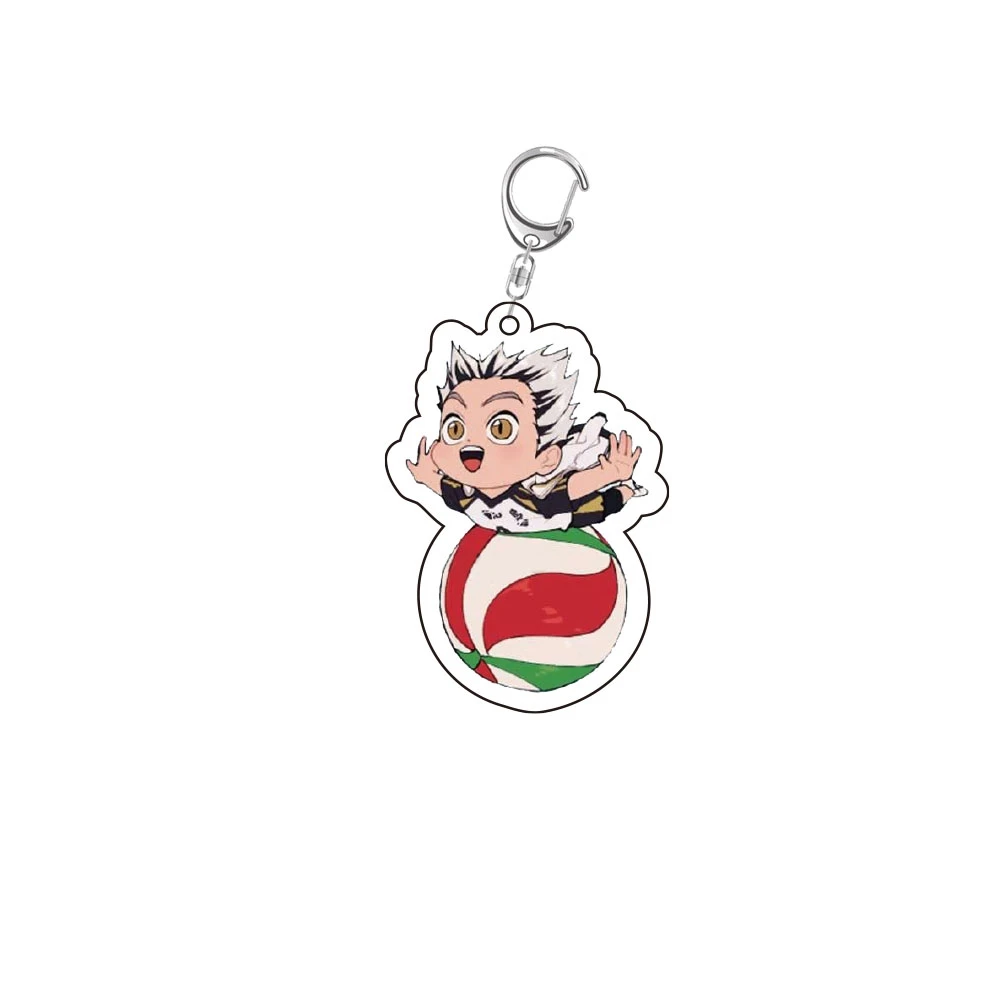 

Game Haikyuu!! Oikawa Tooru Kozume Kenma Cosplay Acrylic Keychain Pendant Cute Ambitus Anime