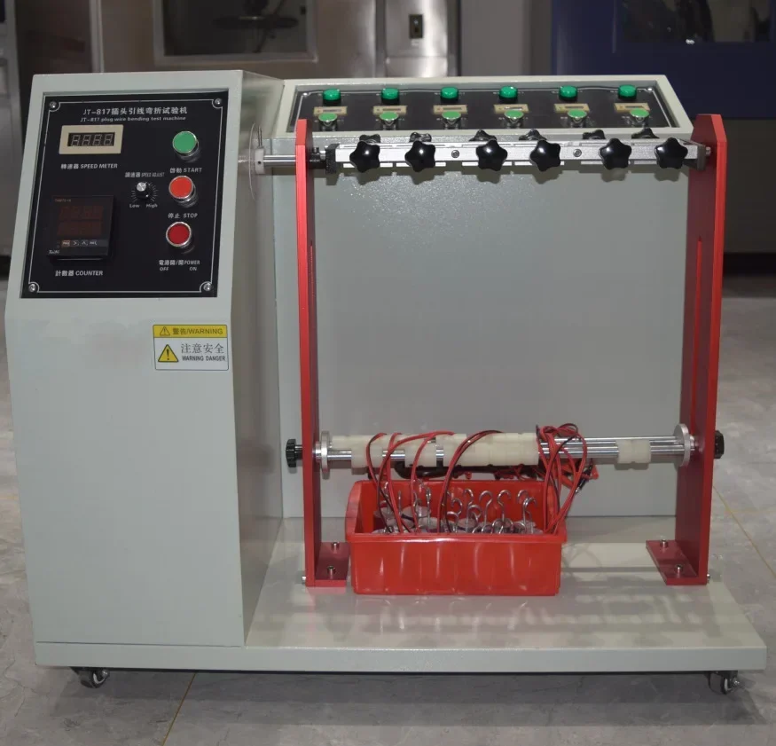 Conventional wire bending plug lead swing testing machine testing equipment