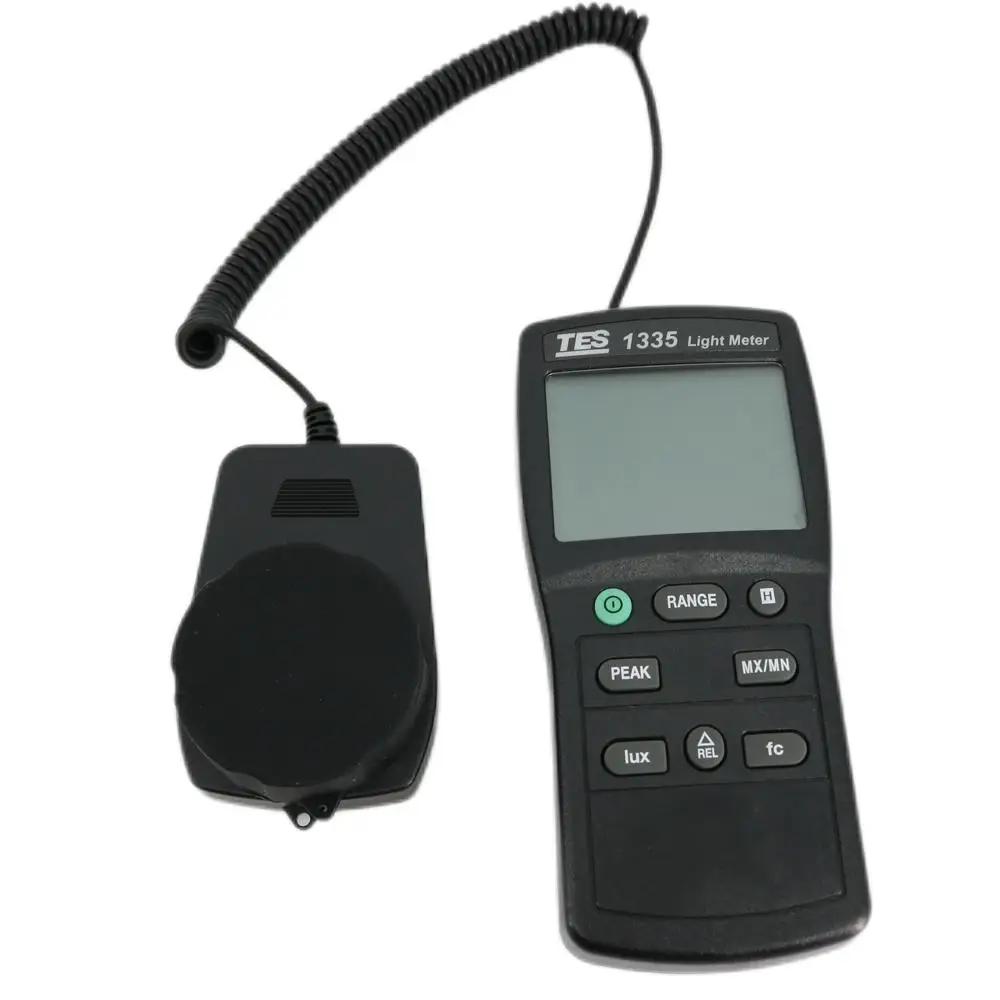 TES-1335 Digital Light Meter Lux Meter Lightness Tester 0 to 400,000 Lux