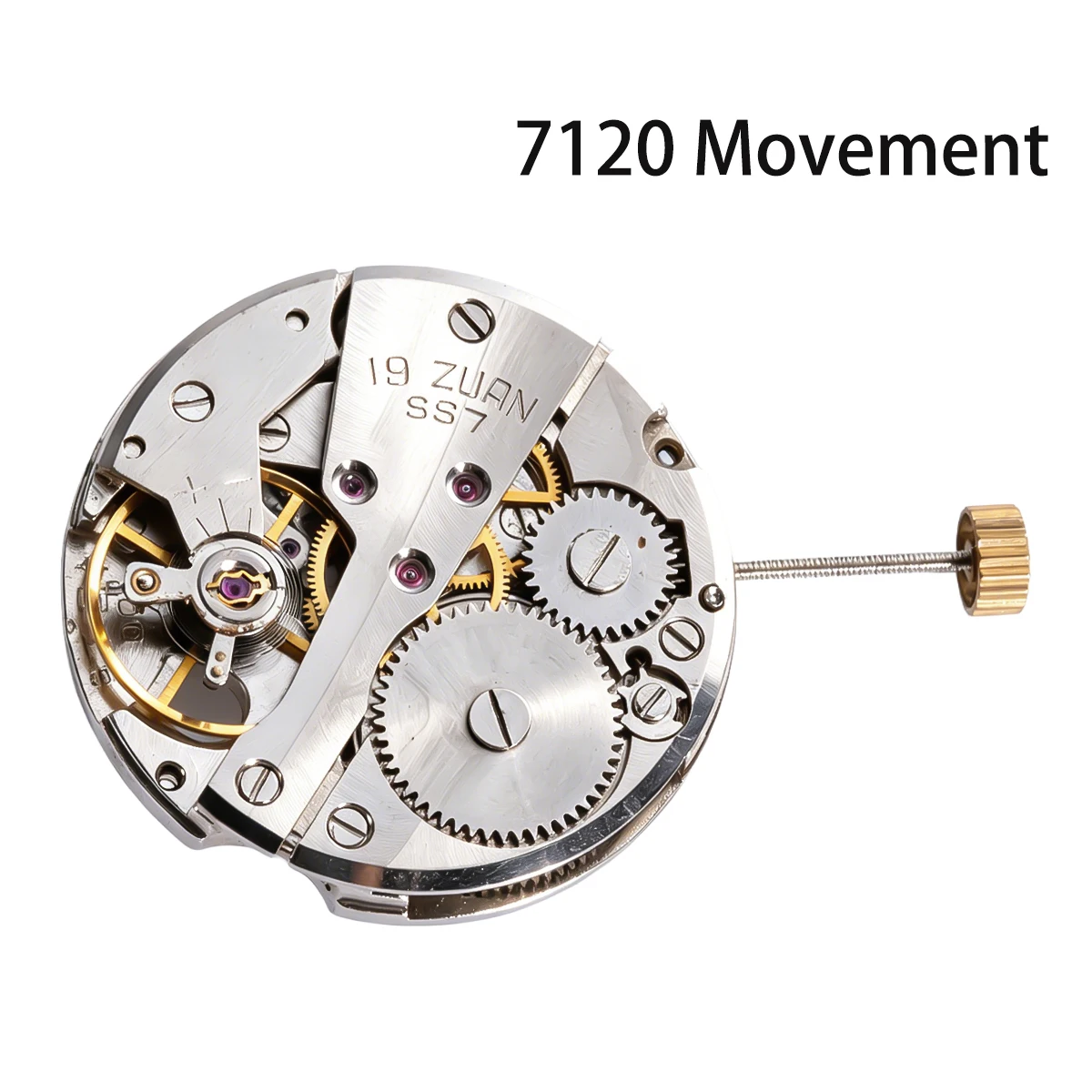 7120 Movement Watch Accessory Bad Old Watch Movement For Beginners To Practice Watch Repairman Disassemble Repair Maintain