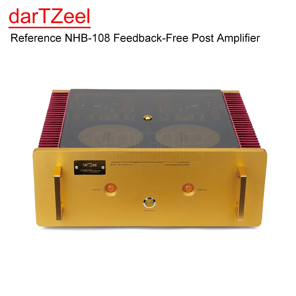 Reference Switzerland darTZeel NHB-108 No Negative Feedback Post Amplifier 180W*2 HiFi Home Theater Audio Sound Amplifier