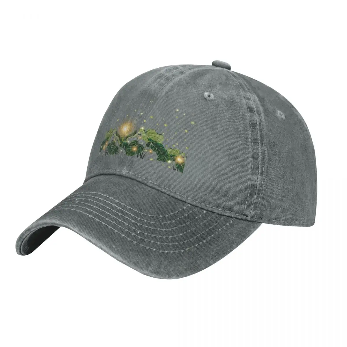 power of fireflies Cap Cowboy Hat Cap male sun hat Men caps Women's