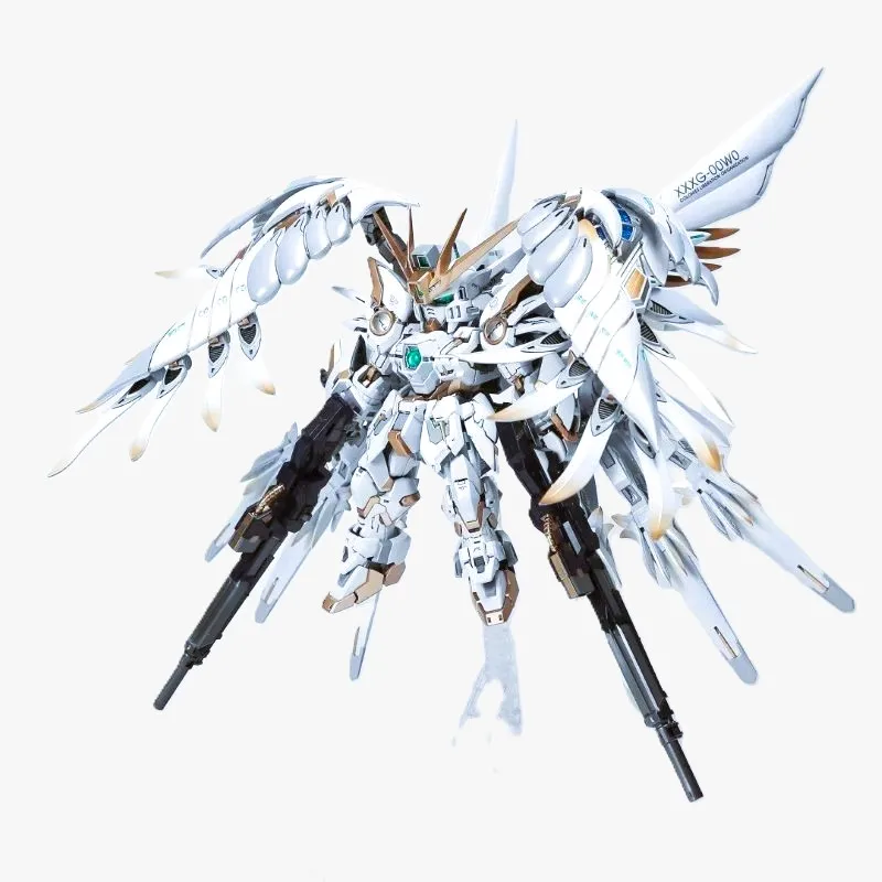

New Q-Version XXXG-00W0 MGSD Wing Zero EW 1/144 Garage Kit Anime Peripheral Action Figure Assembly Toy Desktop Ornament Boy Gift
