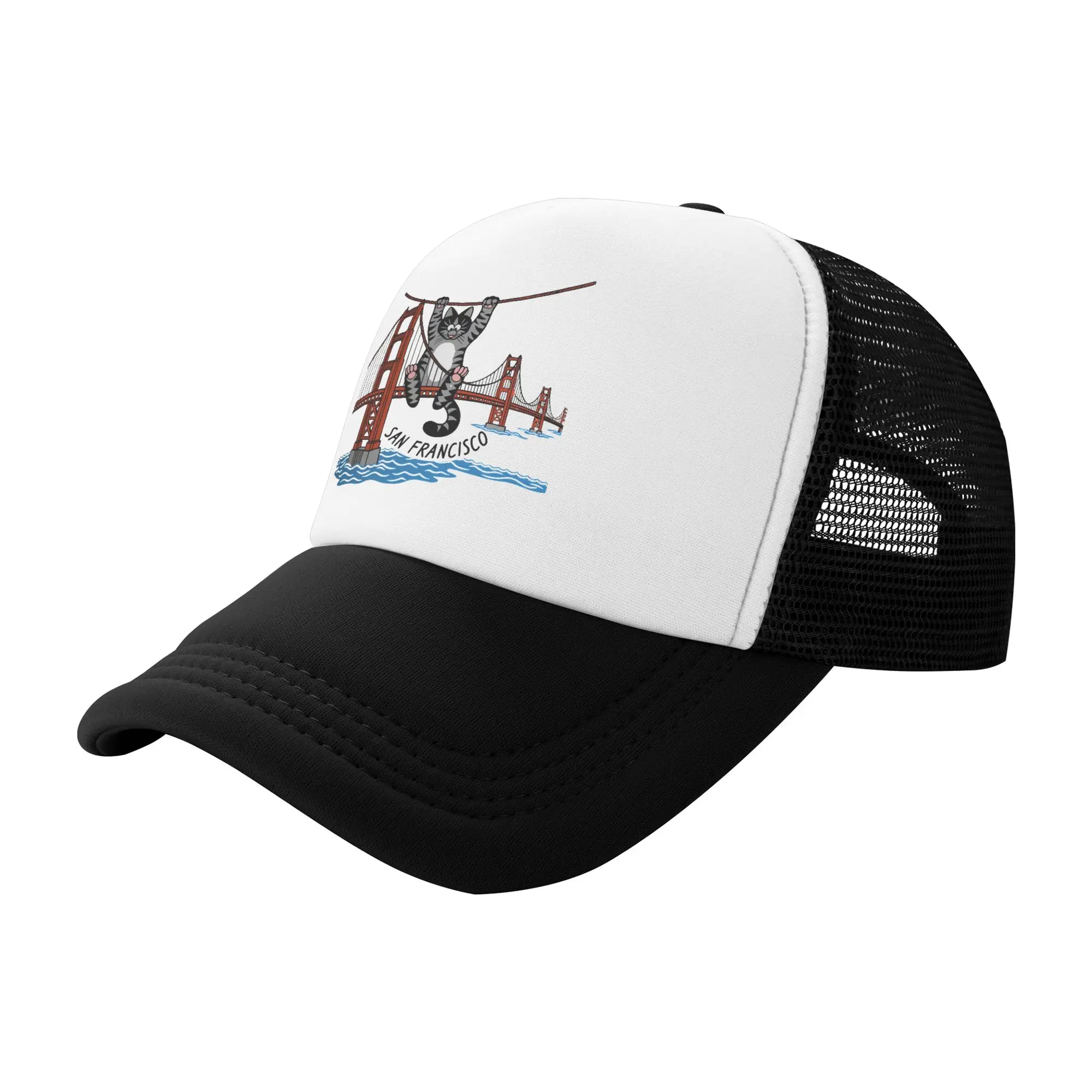 Men Ryan Gosling Cat Bridge Trucker Cap Casual Mesh Baseball Cap Project Hail Mary Dad Hat Sun Cap Adjustable Fishing Hat Summer