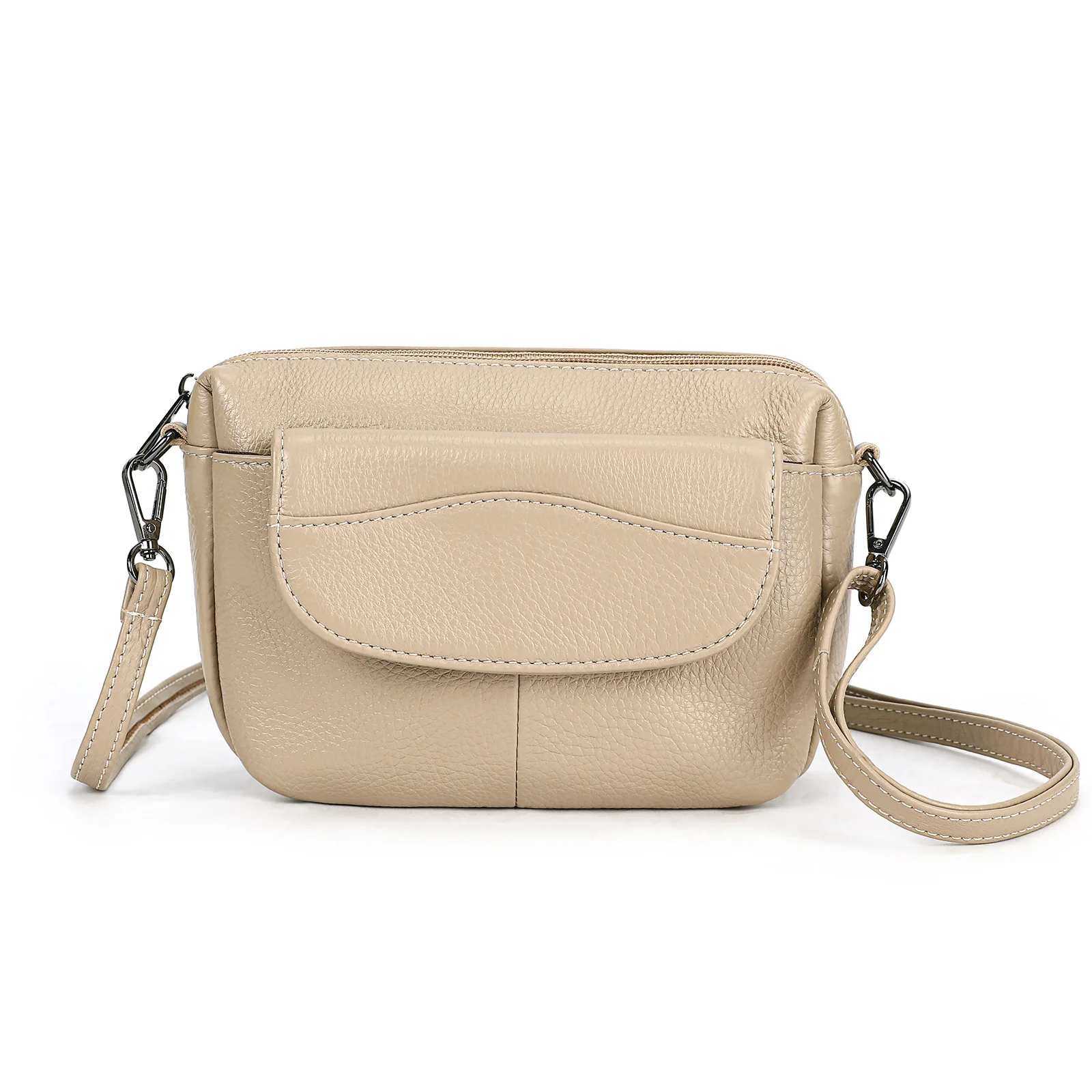 MVA Women Shoulder Bag Small Leather Handbag Fashion Dinner Bag Luxury Satchel Multi-Pockets Crossbody Shoulder Bag Phone Purse