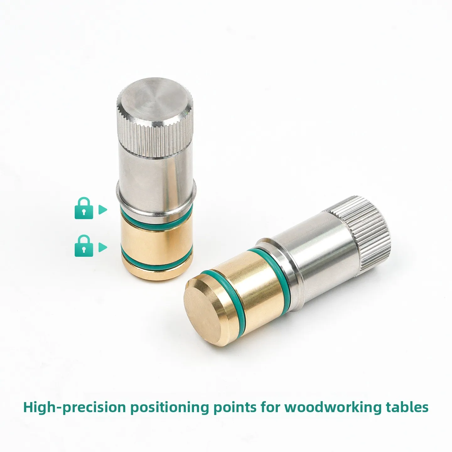 Workbench Self-locking Bench Stop, Stainless Steel Brass MFT Table Hole Positioning Stop, Woodworking Table Clamp 19mm 20mm