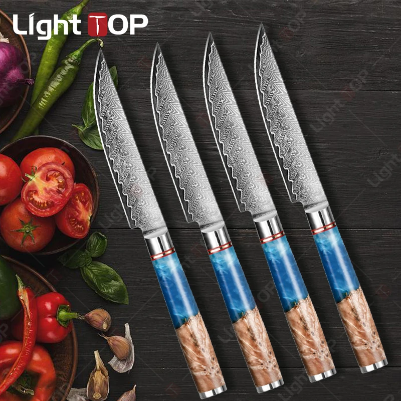 

Ultra-sharp Fruit Paring Knife Professional Damascus Steel Chef Knives Multifunctional Kitchen Knife Meat Debone Cutter BBQ Tool