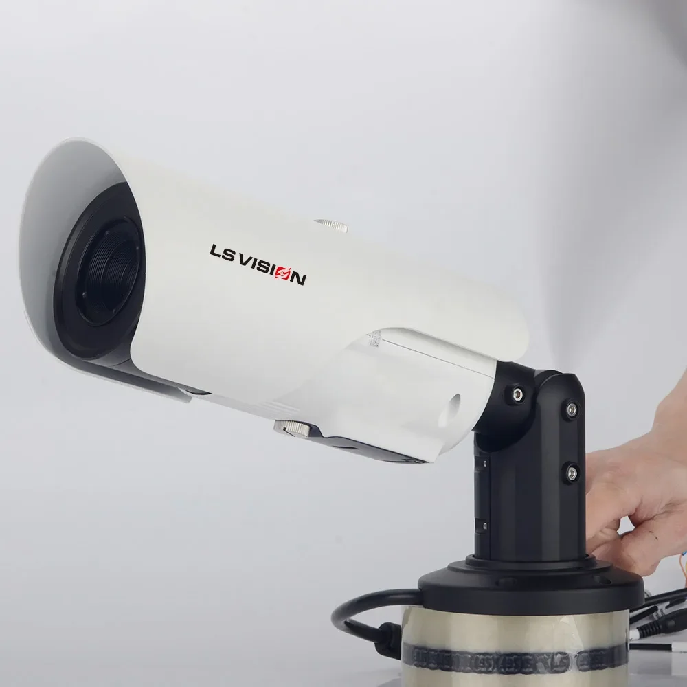 Ls vision 400*300 pixels eficazes monitoramento de temperatura câmera bala fogo desastre chama detecção armazém câmera térmica