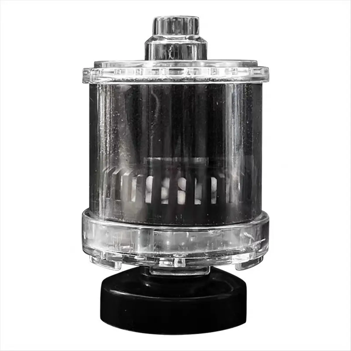 ABUA Aquarium Filter Fish Poop Stool Toilet Manure Suction Filter Collector Fish Tank Bio-Sponges with Media Balls Increasing