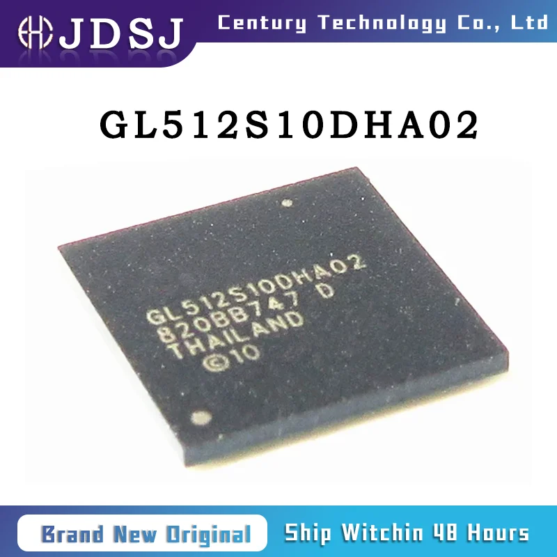 1PCS/5PCS/10PCS/50PCS GL512S10DHA02 S29GL512S10DHA020 IC FLASH 512MBIT PARALLEL 64FBGA 100% New Original IC Chip