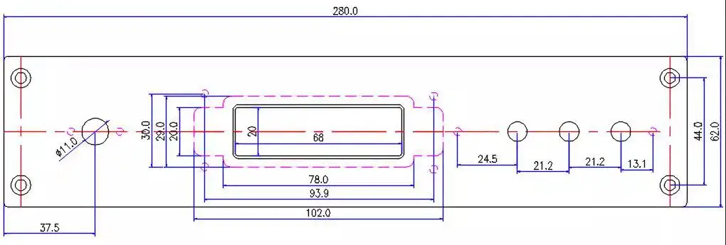 Custodia per preamplificatore in alluminio 2806R/custodia DAC/brezza Audio controllo morbido ES9018/AK4399 doppio parallelo