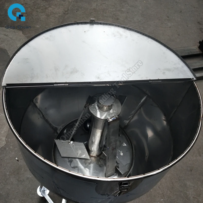 Mixer Feed Powder Thickened Vertical Stainless Steel 50KG Color Mixing Machine Particle Mixing Machine