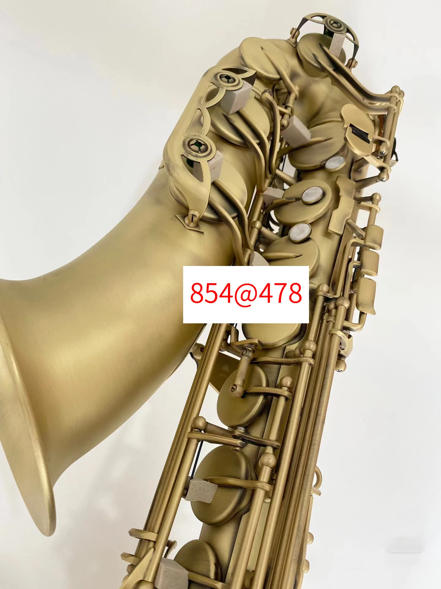 B-flat professional Tenor saxophone European matte craft engraving classic pattern professional-grade tone jazz instrument