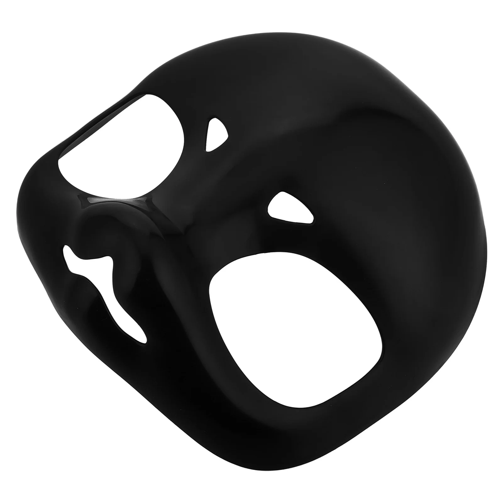 

Skull Mask Furry Suit Cosplay Black Animal Unpainted DIY Puppy Dog Masquerade Party Halloween Plastic Masks Accessories Props