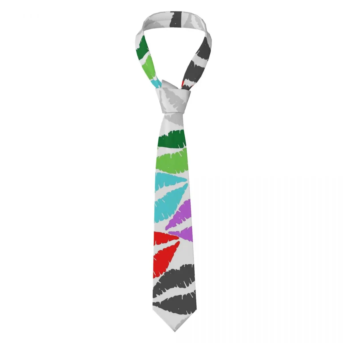 

Цветной галстук с губами, красный, синий, зеленый, милые забавные галстуки для унисекс, для взрослых, повседневная одежда, воротник, галстук, дизайн, аксессуары для галстука