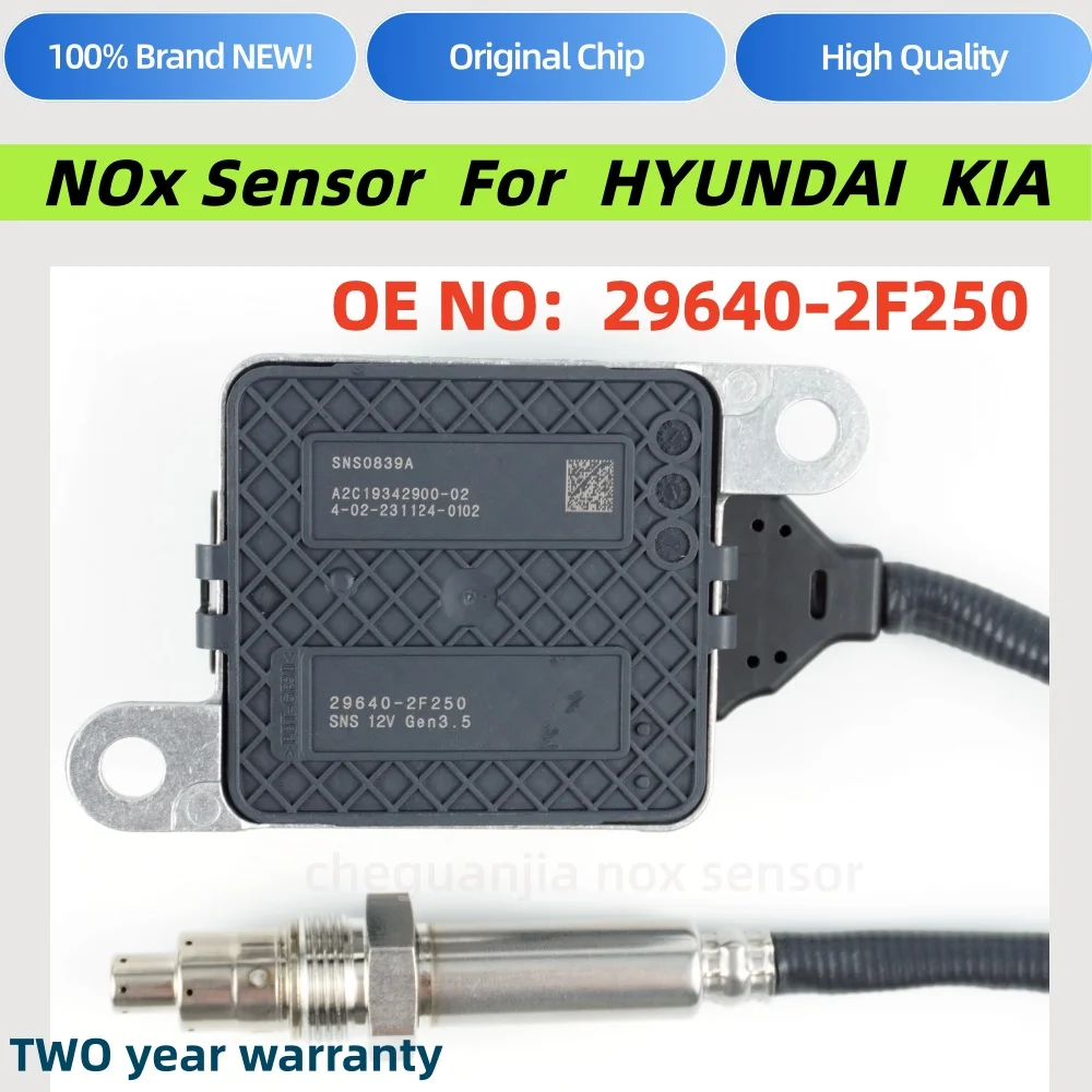 

29640-2F250 296402F250 A2C19342900-02 Оригинальный новый датчик оксида азота (NOx) для Hyundai Palisade 2019 года